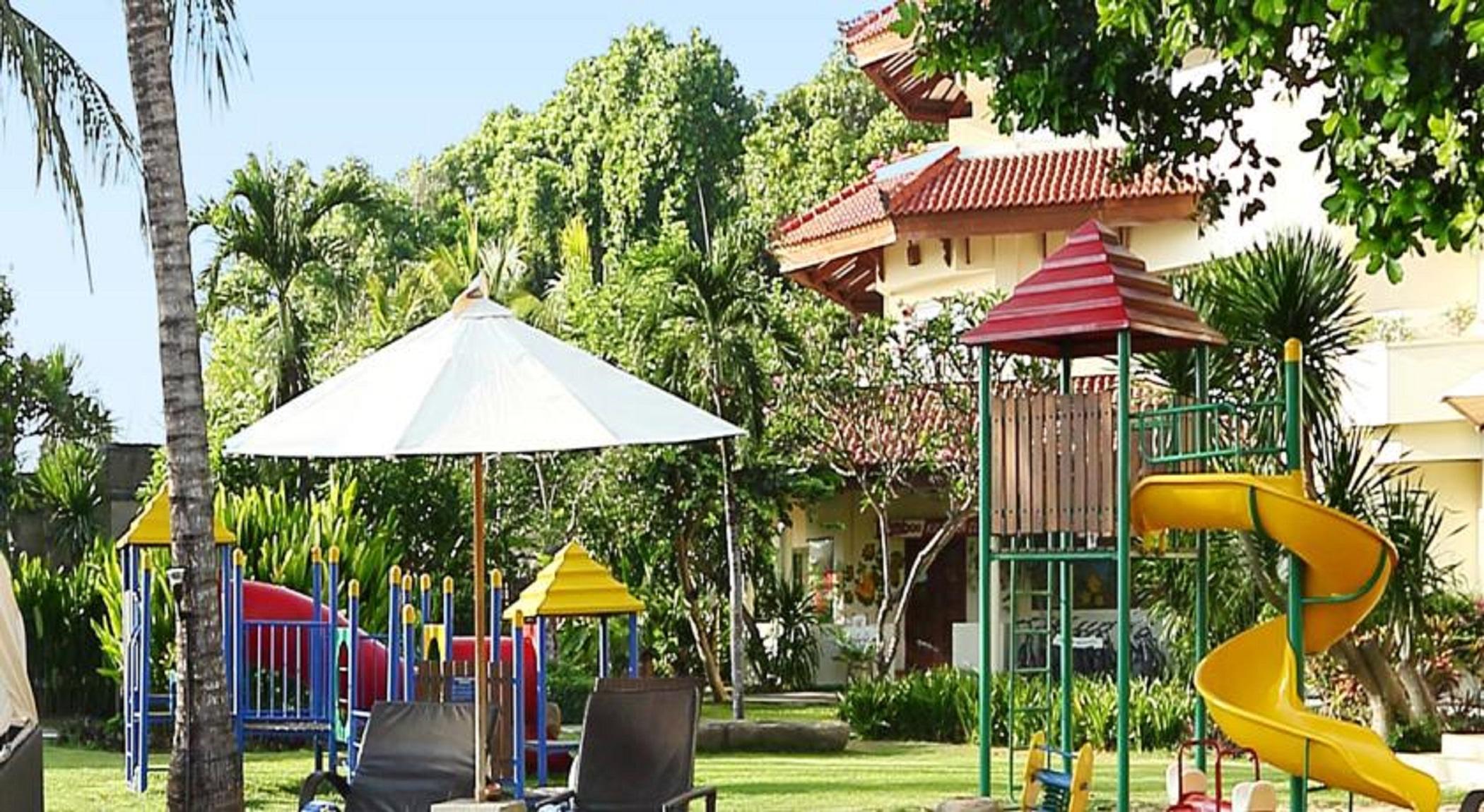 Grand Mirage Resort & Thalasso Bali นูซาดูอา ภายนอก รูปภาพ Playground