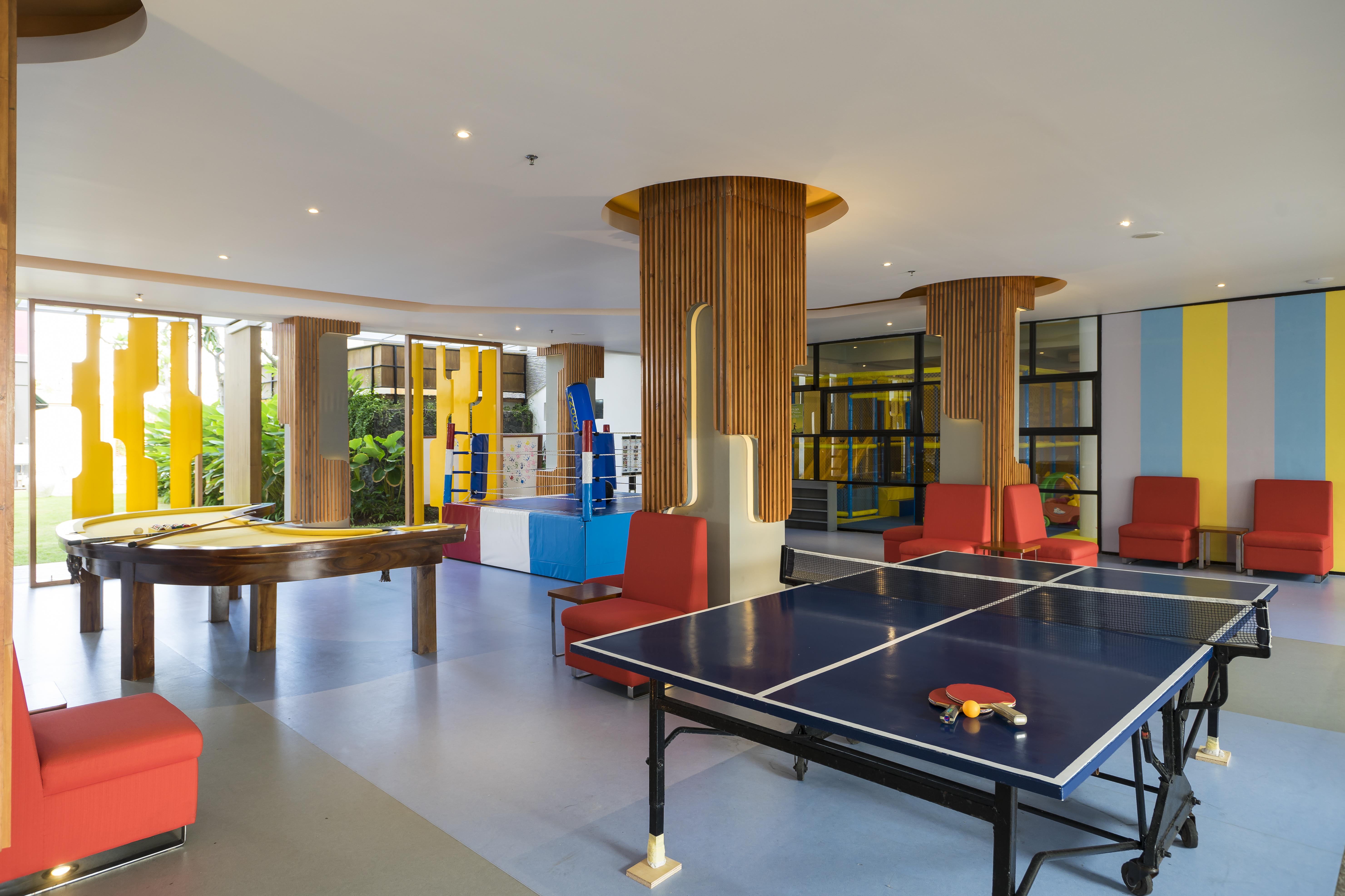 Grand Mirage Resort & Thalasso Bali นูซาดูอา ภายนอก รูปภาพ The games room