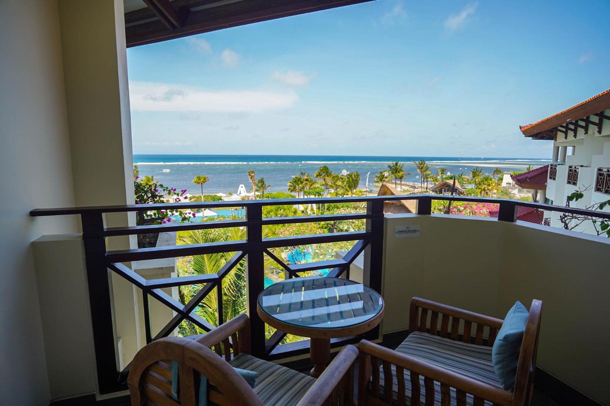 Grand Mirage Resort & Thalasso Bali นูซาดูอา ภายนอก รูปภาพ View from a hotel room
