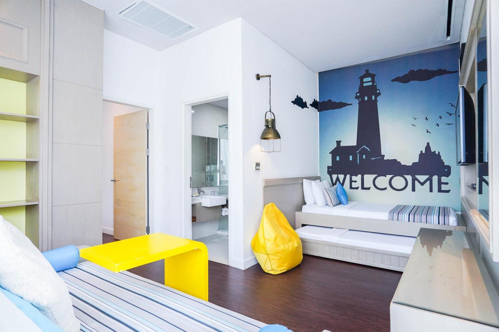 Grand Mirage Resort & Thalasso Bali นูซาดูอา ภายนอก รูปภาพ A room at the hotel
