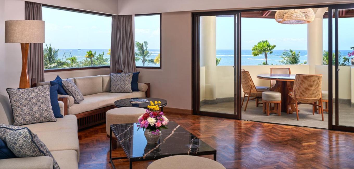 Grand Mirage Resort & Thalasso Bali นูซาดูอา ภายนอก รูปภาพ A suite at the Westin Maldives